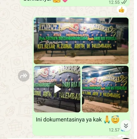 Pengiriman Papan Bunga Duka Cilograng