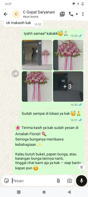 Pengiriman Karangan Bunga Cilograng