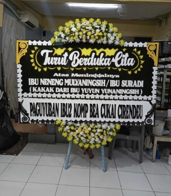 Papan Bunga di Cilograng